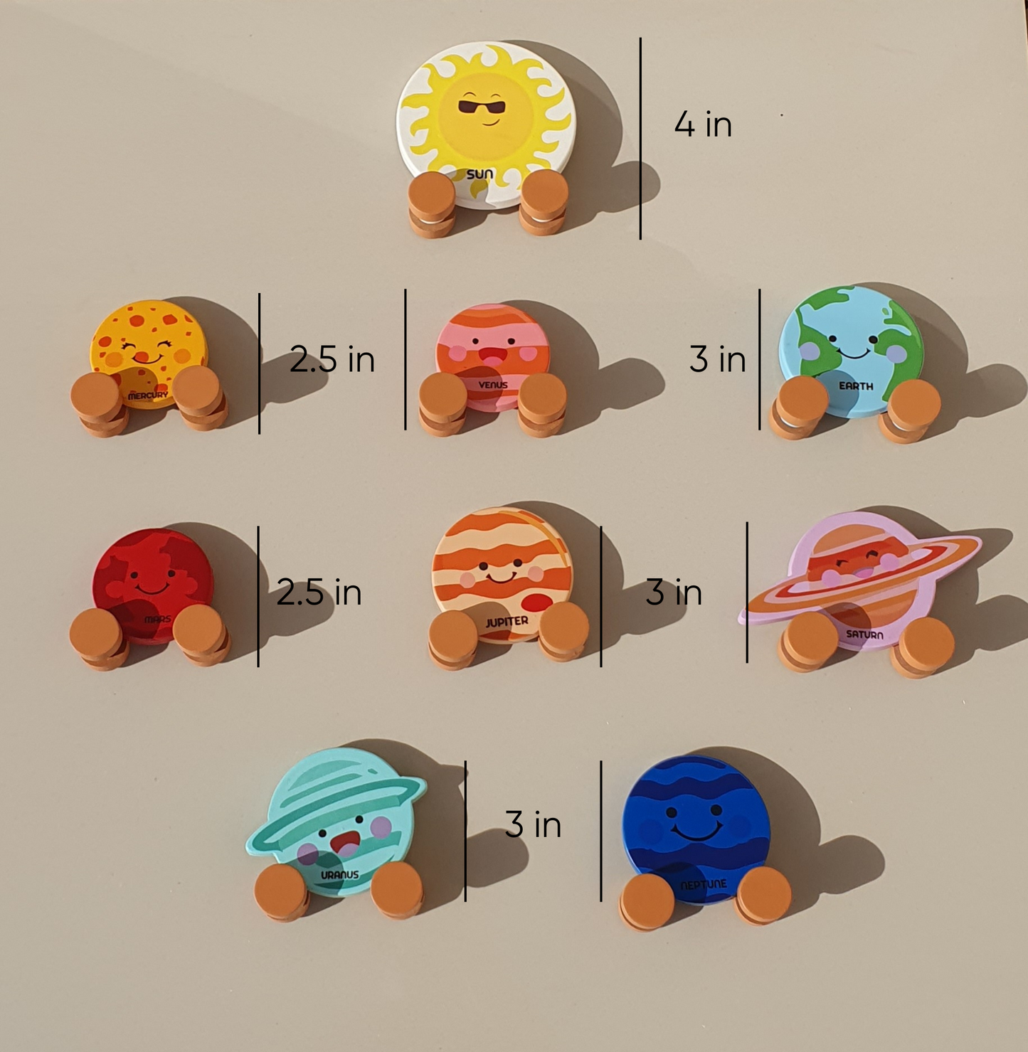 MiniTads Handmade Astronaut Crochet Toys ➕️ MiniTads Planet roller coasters ➕️ MiniTads Solar system Puzzle with flash card ..Space Adventure for Little Dreamers! – Wooden and Crochet Solar System Playset...