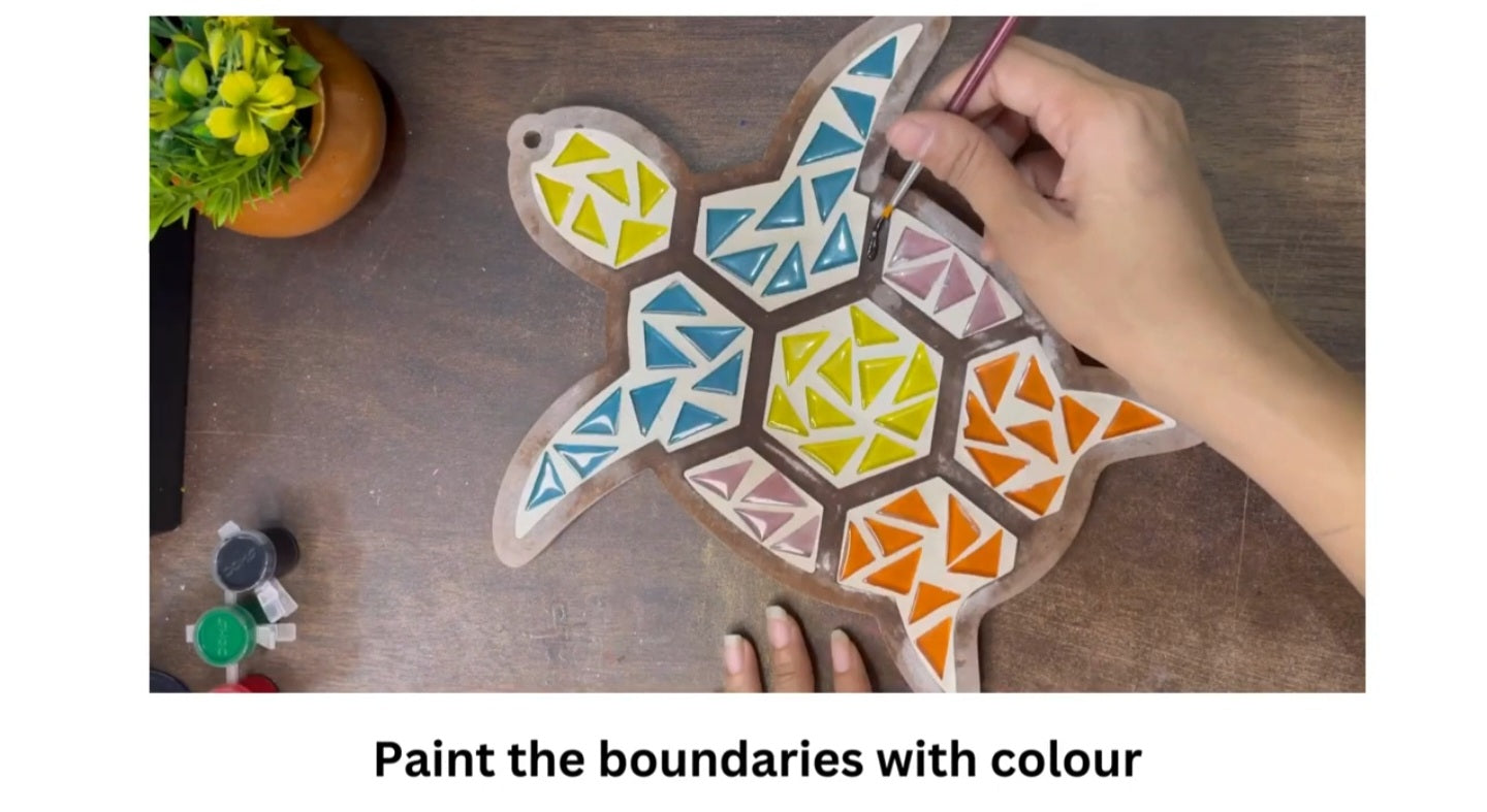 Mosaic Art Car Kit – DIY Creative Fun for Kids & Adults