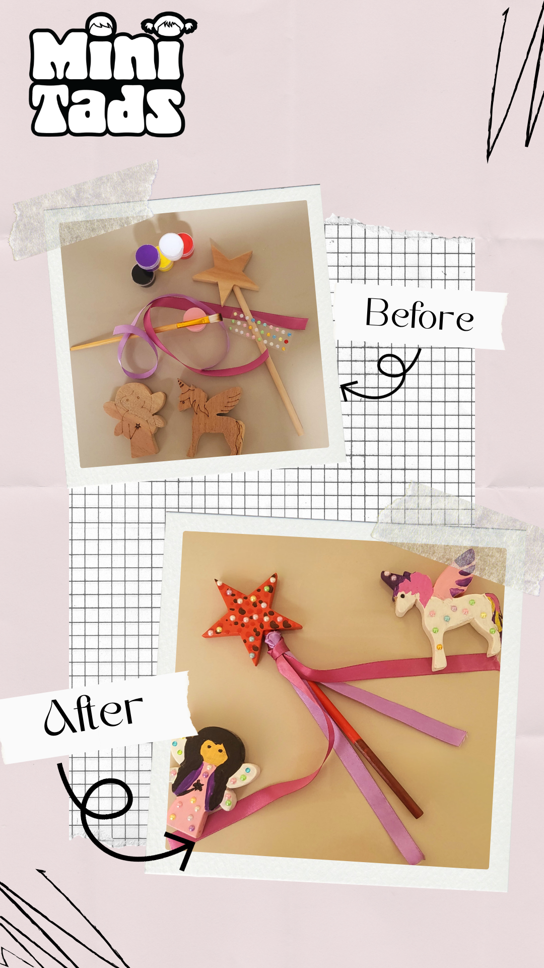 Fairy Unicorn Wand DIY Set – Let the magic begin!