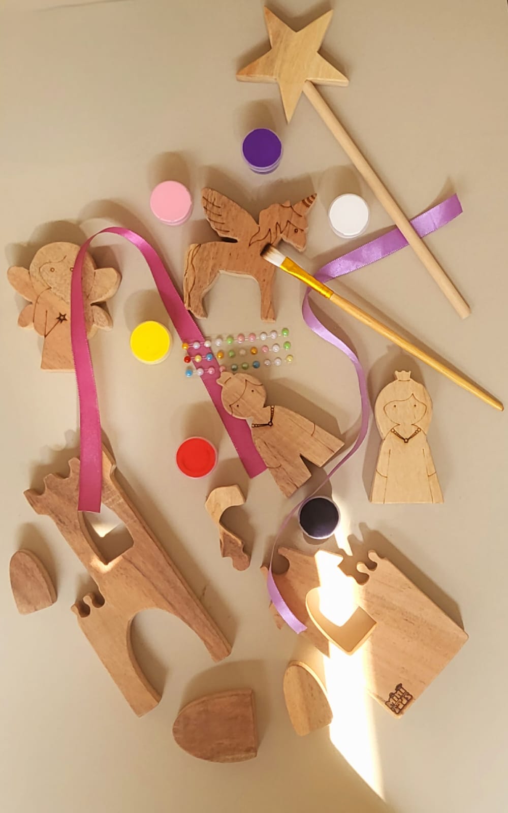 Castle DIY Set ➕️ Fairy Unicorn Wand DIY Set – Let the magic begin! Create Your Own Royal Kingdom!