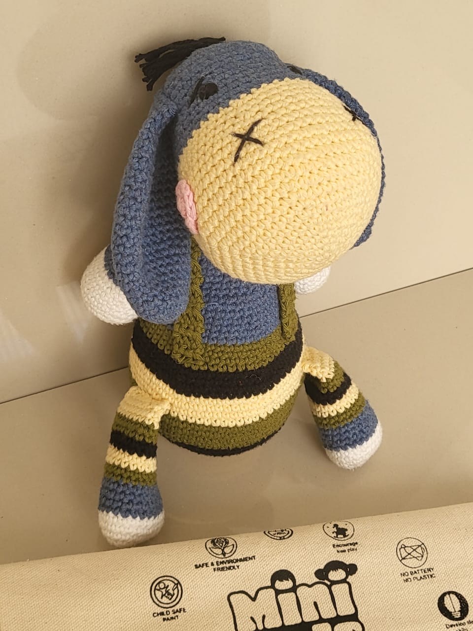MiniTads Handmade Crochet Hippo – The Cuddliest Friend for Your Little One!