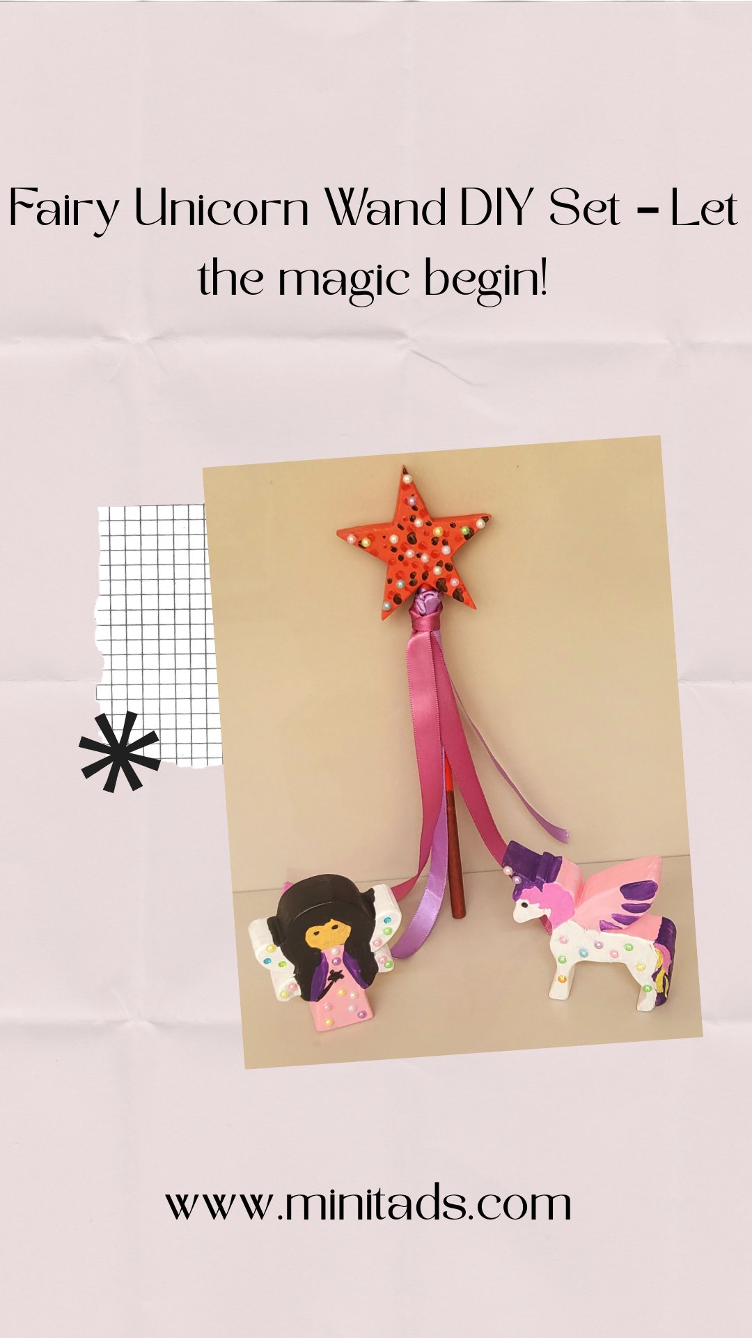 Fairy Unicorn Wand DIY Set – Let the magic begin!