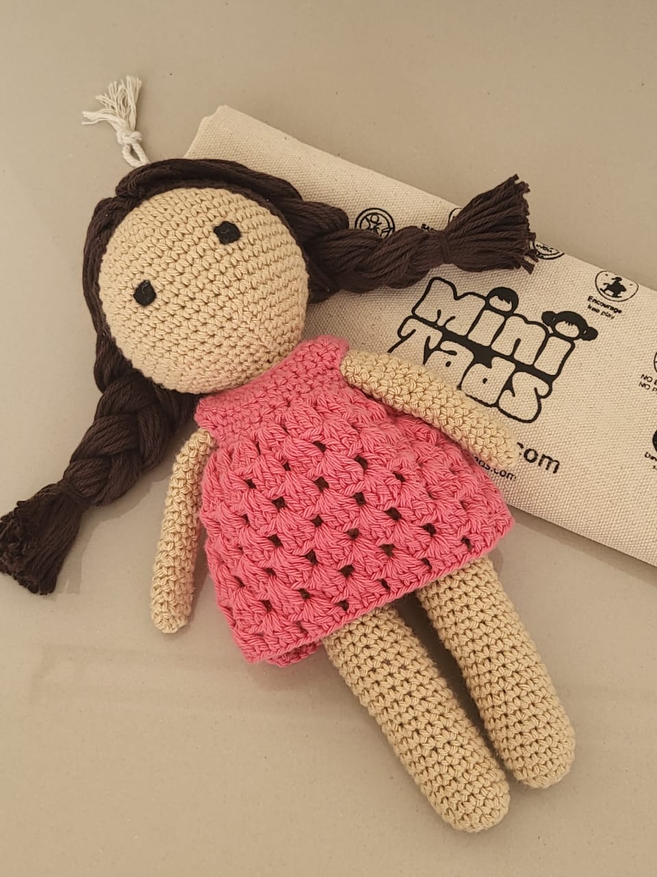 MiniTads Handmade Crochet Doll – A Cozy, Timeless Companion