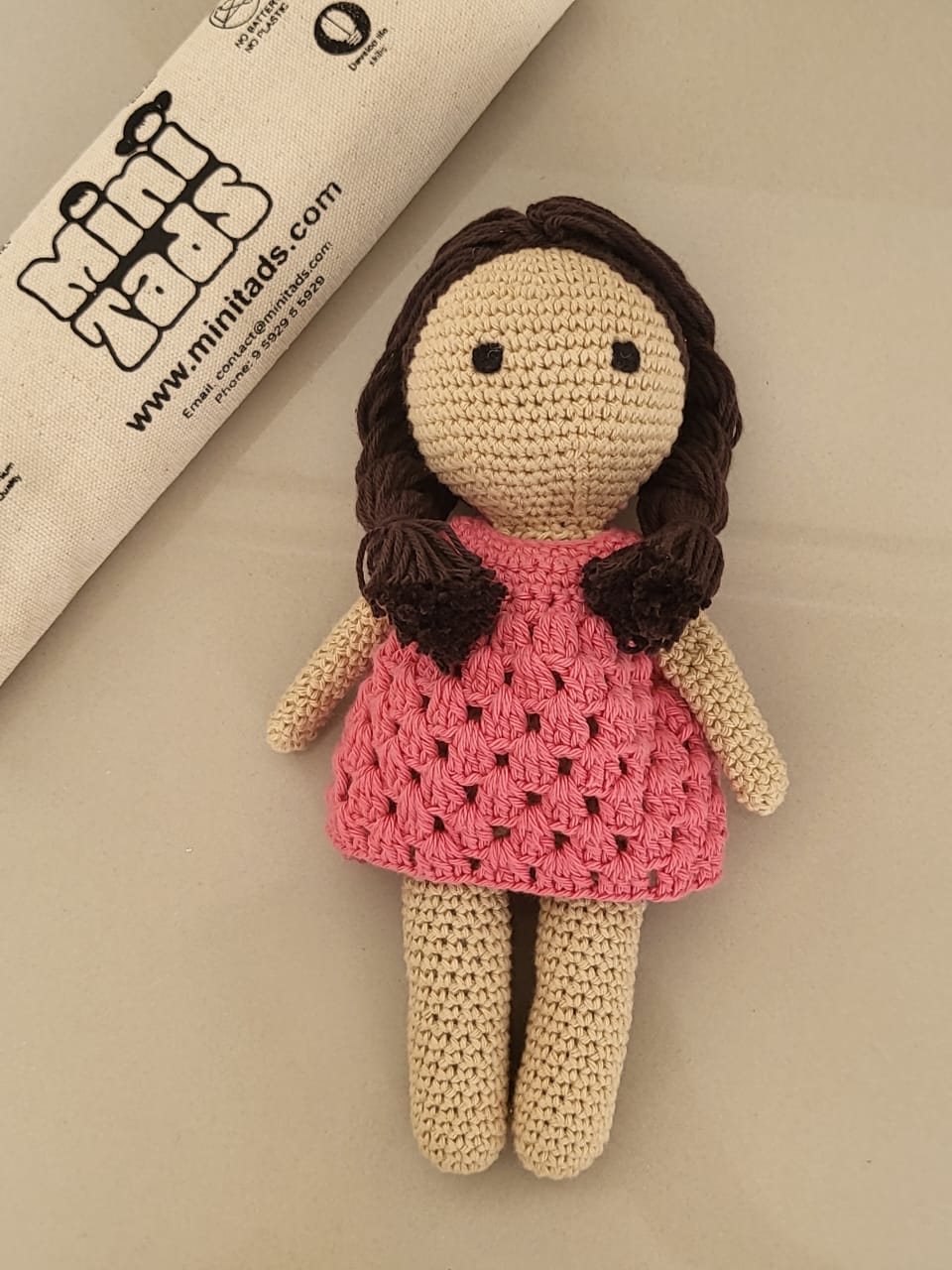MiniTads Handmade Crochet Doll – A Cozy, Timeless Companion