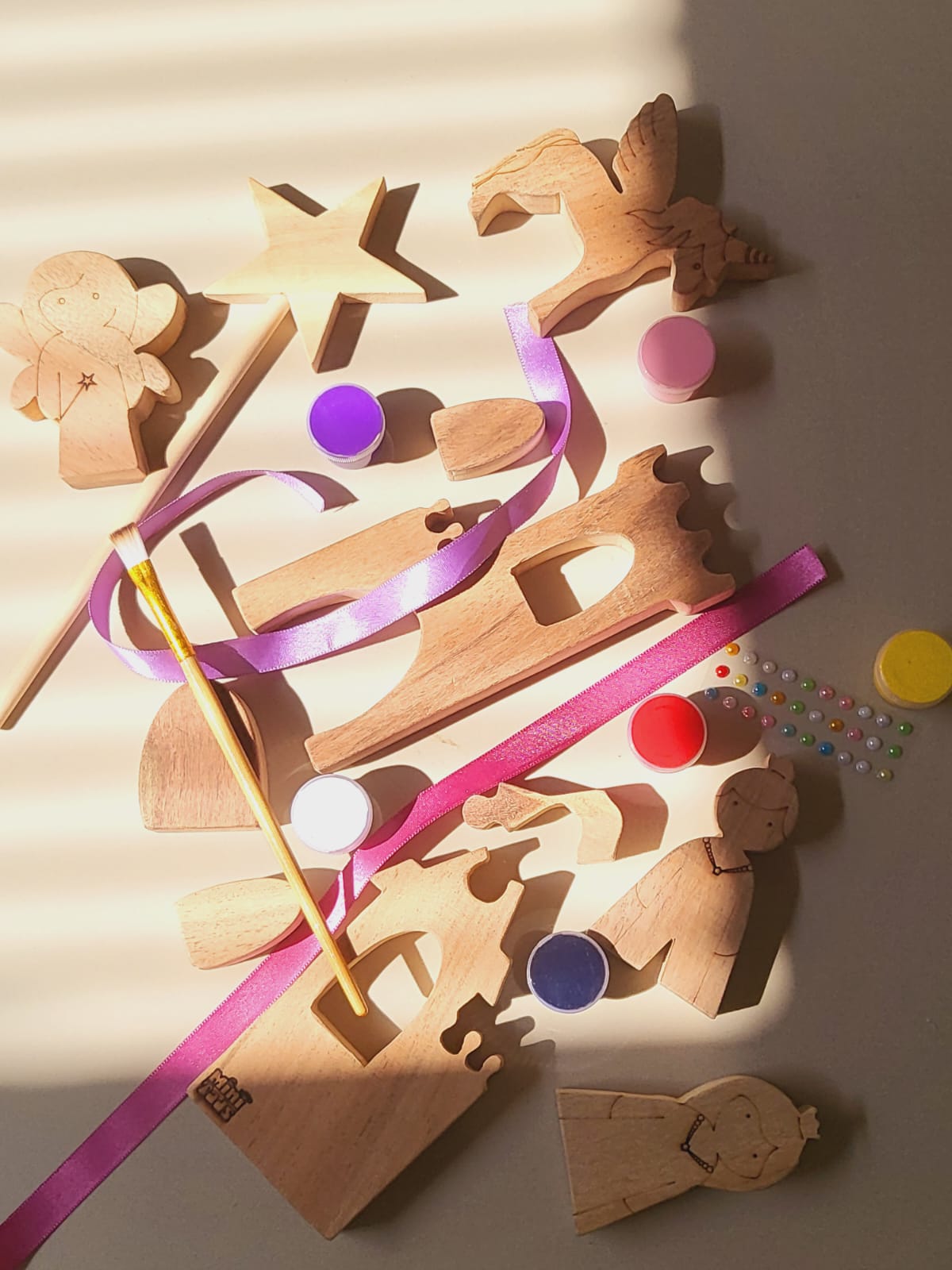 Castle DIY Set ➕️ Fairy Unicorn Wand DIY Set – Let the magic begin! Create Your Own Royal Kingdom!