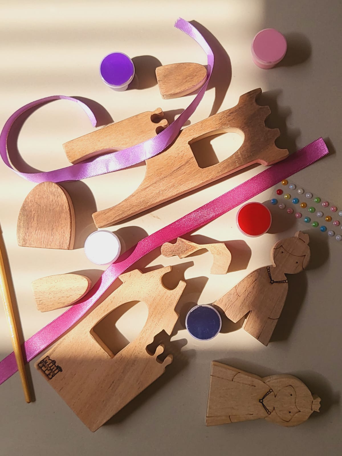 Castle DIY Set ➕️ Fairy Unicorn Wand DIY Set – Let the magic begin! Create Your Own Royal Kingdom!