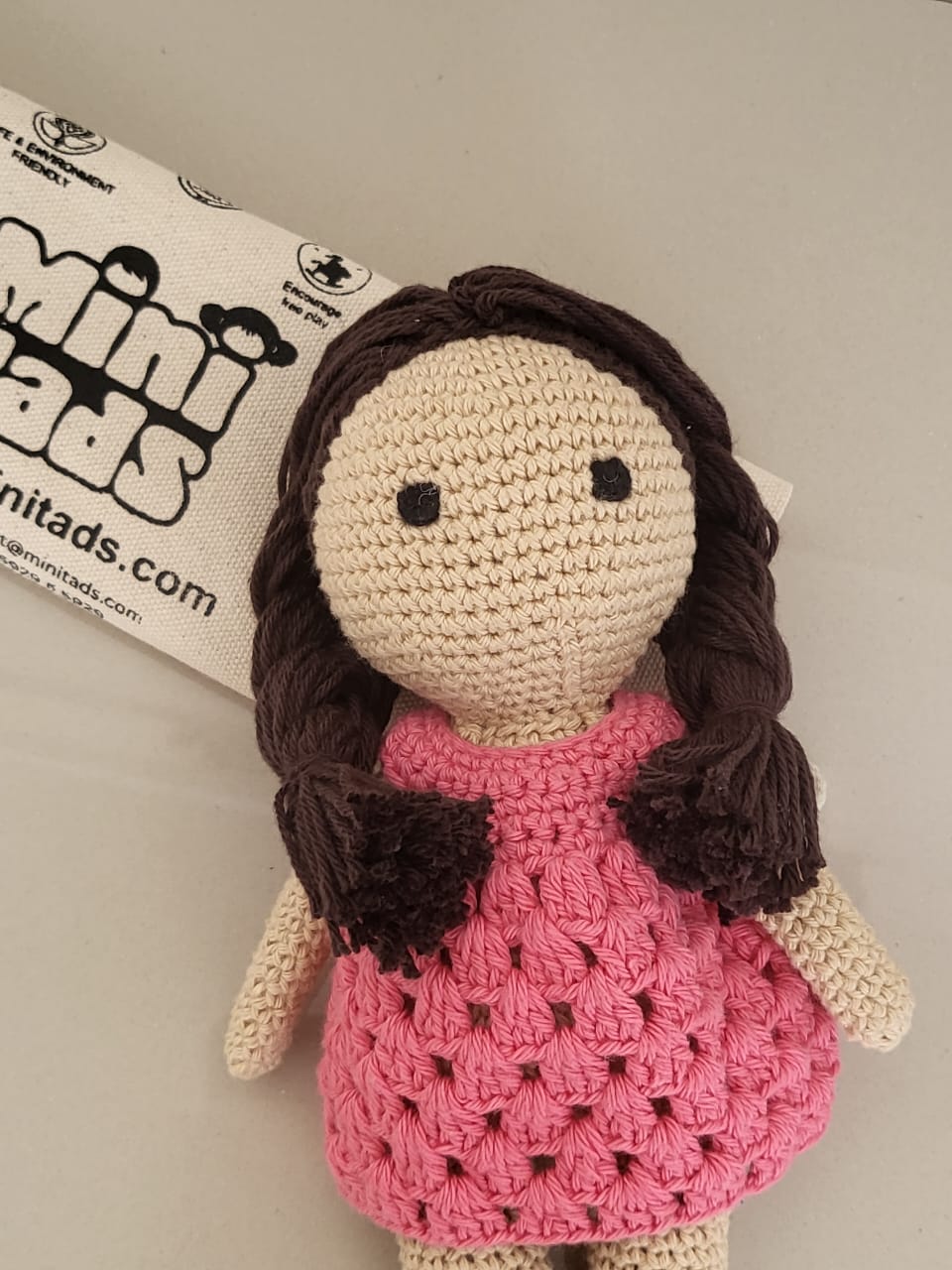 MiniTads Handmade Crochet Doll – A Cozy, Timeless Companion